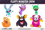 Fruity Frights - 6 Cute Monsters, a Decorative Illustration by D R A W K M A N (Thumbnail 1 of 8)