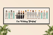 Wedding Portrait Creator, an Illustration by Lauren Lesley Studio (Thumbnail 33 of 37)