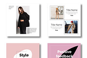 Brand Identity Fashion Social Media, a Social Media Template by MightyDesign (Thumbnail 4 of 9)