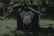 Geometric Luxury Dog Logo, a Branding & Logo Template by Luxury Logos (Thumbnail 2 of 4)