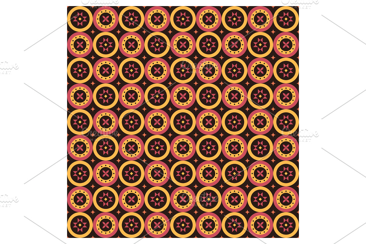 Flat Geometric Repeating Design, a Pattern Graphic by Creative Backgrounds (Photo 1 of 4)