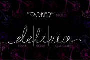 Delirio DemoFree link in description, a Script Font by graffistyling (Thumbnail 8 of 15)