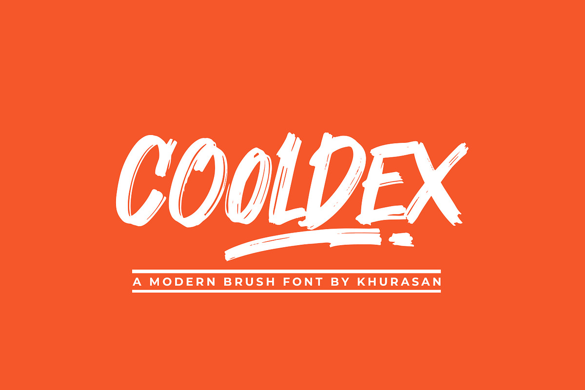 Cooldex, a Handwritten Font by khurasan (Photo 1 of 7)