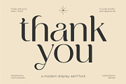 Mestika - Elegant Display Font, a Serif Font by Keithzo (Thumbnail 11 of 11)