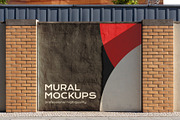 Street mural mockup bundle outdoor, an Advertising Mockup by FoundImages (Thumbnail 41 of 42)
