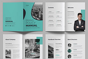 Company Policy Manual Booklet Layout, a Brochure Template by ContestDesign (Thumbnail 2 of 3)