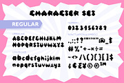 Fract Mono Font, a Handwritten Font by KengGraphic (Thumbnail 9 of 11)