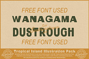 Tropical Island Illustration Pack, an Object Illustration by Southerntown (Thumbnail 2 of 7)