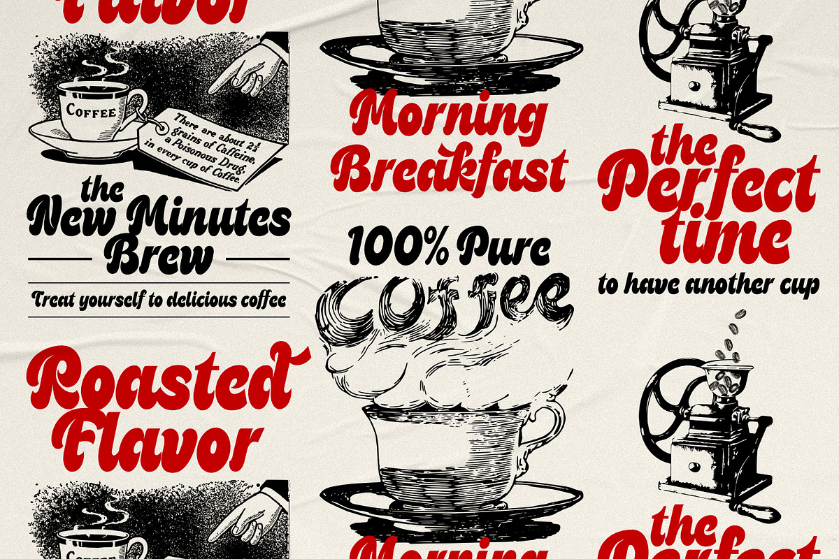 Bitterking - Retro Delicious Font, a Script Font by ikiiko (Photo 4 of 7)