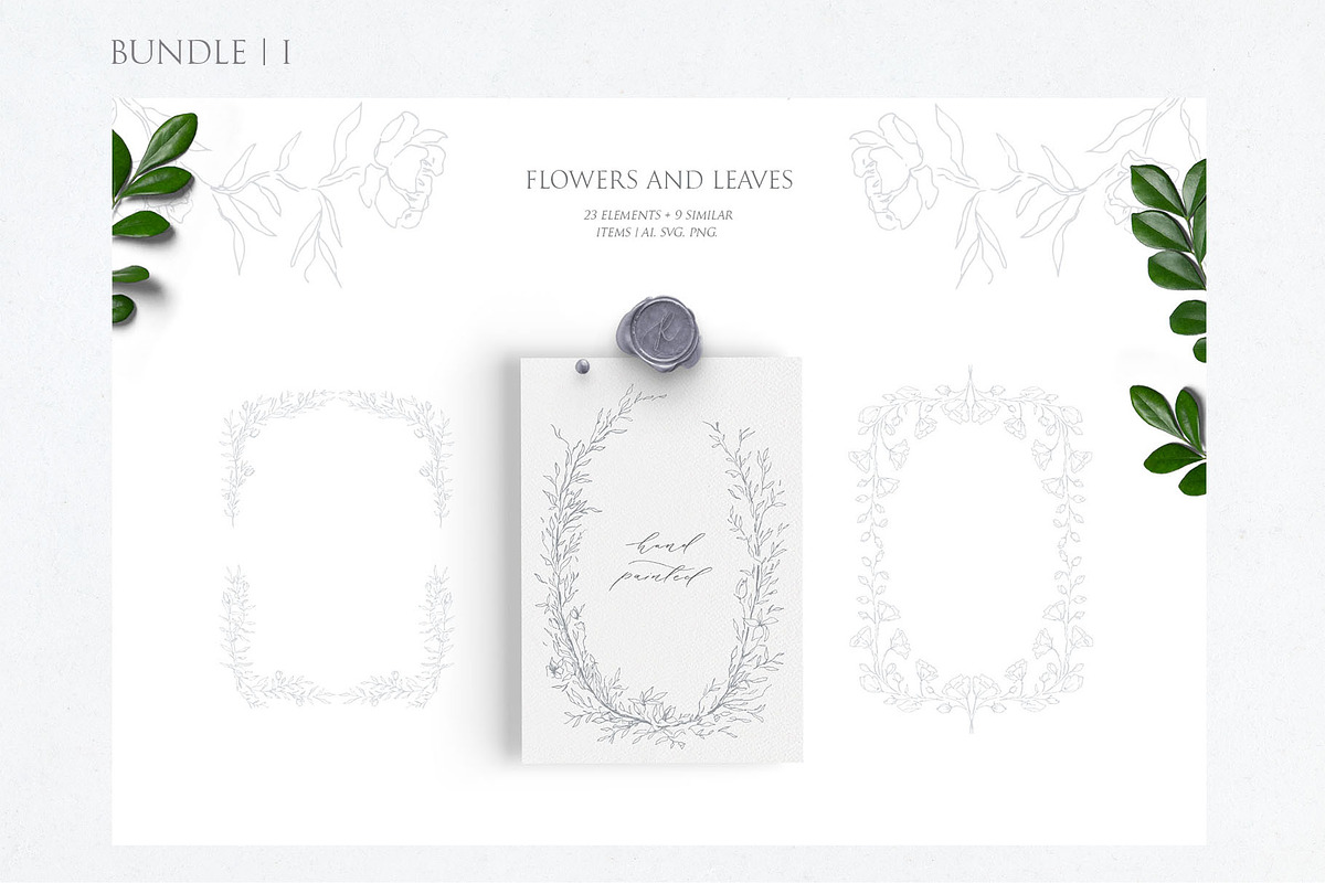 Line wedding art - BUNDLE, a Decorative Illustration by Summer Nightingale Art (Photo 2 of 9)