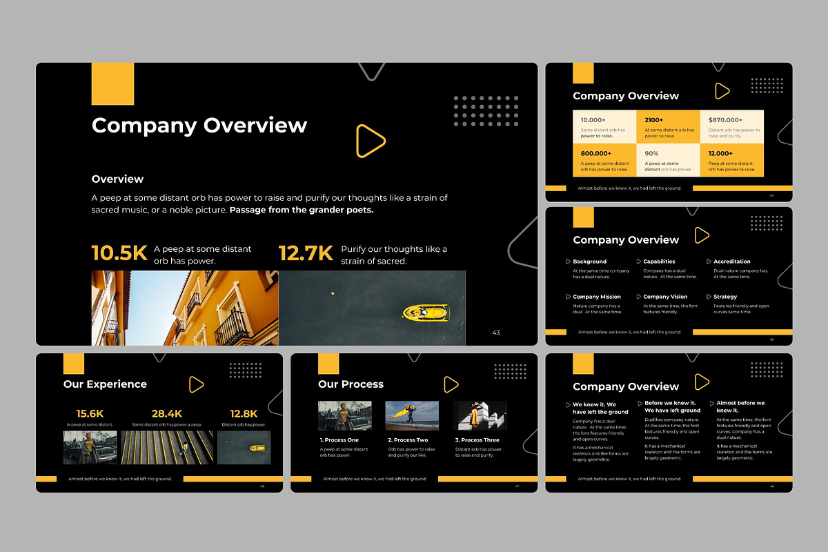 Business Plan -Presentation Template, a Presentation Template by MNML Agency (Photo 25 of 34)