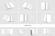 A4 Brochure / Catalog Mockup, a Books & Magazine Mockup by Hokagata (Thumbnail 14 of 14)