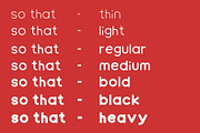 Soo Typeface, a Sans Serif Font by picnictubesworld (Thumbnail 3 of 7)