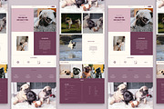 Pugtastic Wix Website Template, a Wix Template by Girl Boss From Home (Thumbnail 5 of 6)