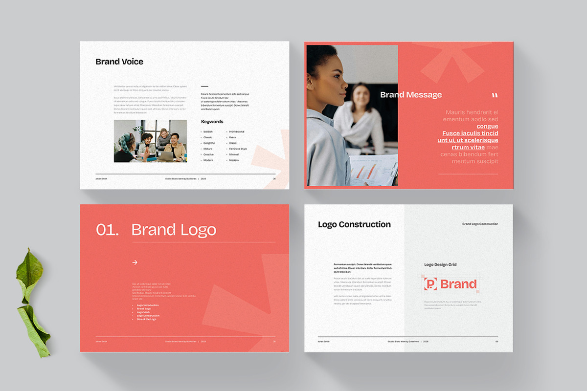 Brand Guidelines Template | Canva, a Brochure Template by HiveArts (Photo 3 of 7)