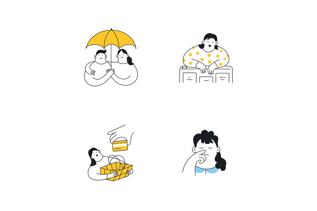 Sisi: 44 Minimal Illustrations, an Illustration by BadBrother (Photo 12 of 19)