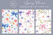 Spring Flowers Seamless Pattern, a Pattern Graphic by Artful Prints (Thumbnail 2 of 7)