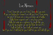 Hauntink - Horror Bleed Ink Font, a Handwritten Font by Gittype (Thumbnail 6 of 7)