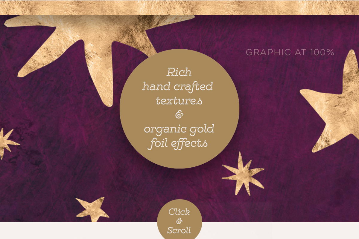 36 Cosmic Golds & Textures, a Pattern Graphic by Blixa 6 Studios (Photo 5 of 7)
