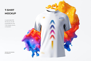 T Shirt Mockup, a Shirt Mockup by zpackcreative