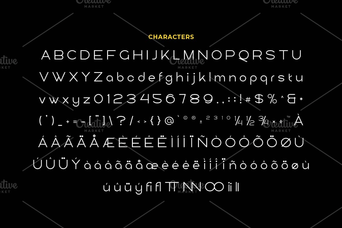 Teratte Minimalist Logo Font, a Sans Serif Font by Artiveko (Photo 2 of 10)