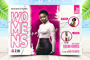 Women's Conference Flyer, a Flyer Template by Poushe Design (Thumbnail 1 of 3)