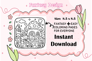 Fuzzy Dreamland Cute & Comfy Color, an Animal Illustration by Design Zone (Thumbnail 3 of 4)