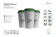 Coffee Cup Packaging Mockup Template, a Cups & Container Mockup by DesignRushMarket (Thumbnail 1 of 11)