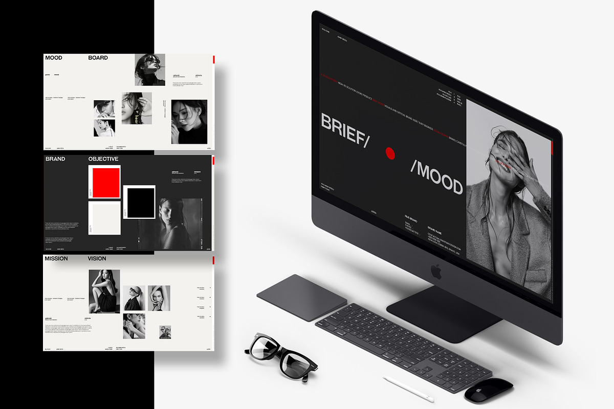 RUE | Brief Mood Template, a Presentation Template by Slide-Agency (Photo 3 of 11)