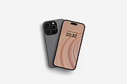 Iphone 15 Pro Max Mockup Vol 2, an iPhone Mockup by ulfatunnazira (Thumbnail 5 of 5)