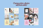 AMALFI | Canva Instagram template, a Social Media Template by Mila Estudio (Thumbnail 4 of 6)