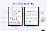 Digital Productivity Planner, a Templates & Theme by LumusStudio (Thumbnail 4 of 8)