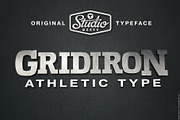 Gridiron | Athletic Display Type, a Slab Serif Font by StudioWorks (Thumbnail 1 of 10)