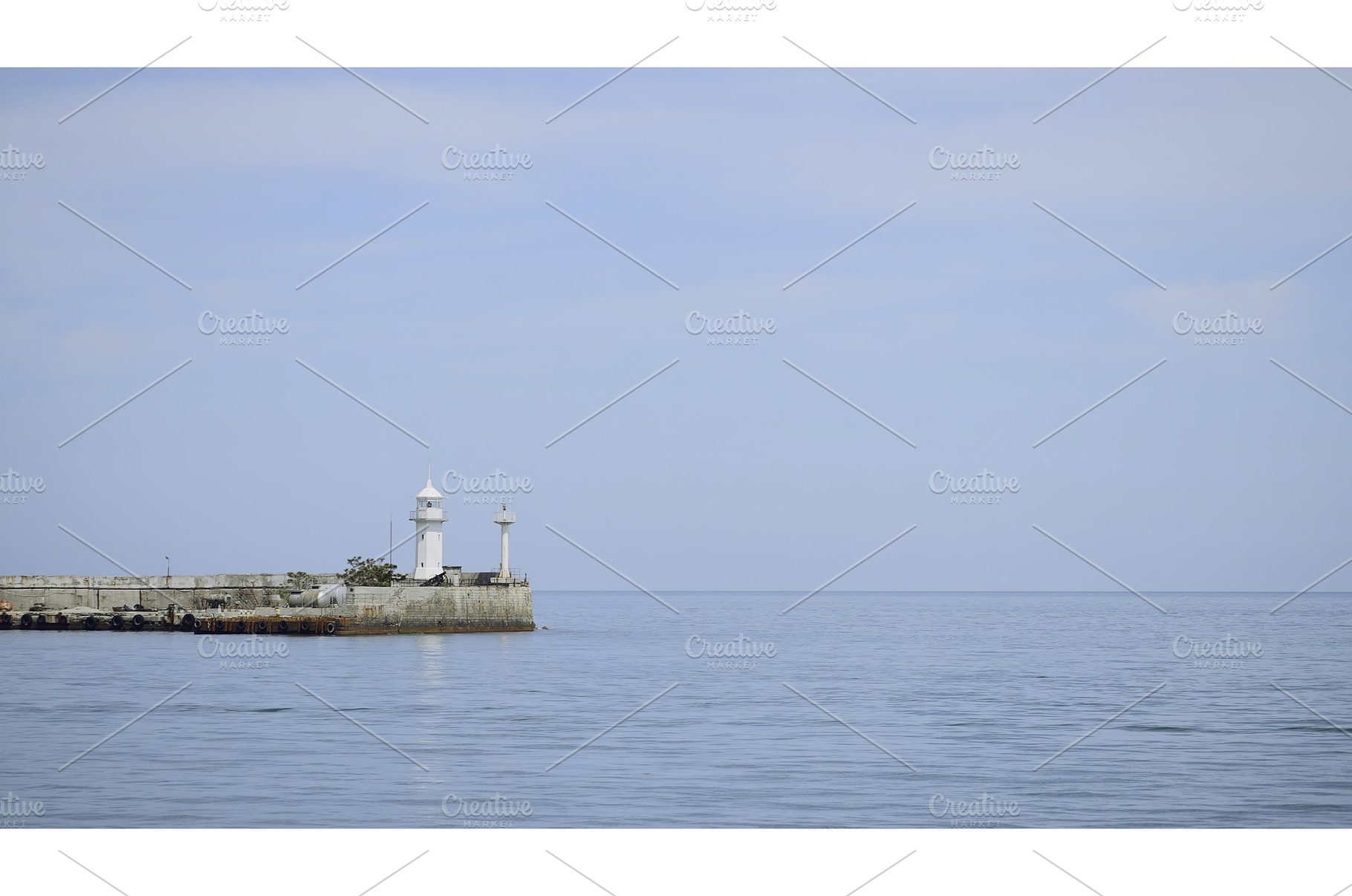 Beautiful beach next to the, a Nature Photo by Media Whale Stock