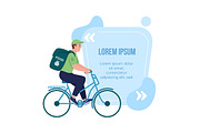 Delivery quotes box with flat charac, a Shopify Template by IMG visuals characters (Thumbnail 5 of 6)