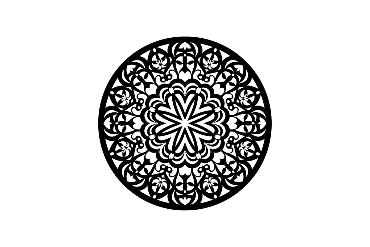 Mandala Circle Ornament Vector Bundl, an Illustration by Gaye Art (Photo 24 of 51)