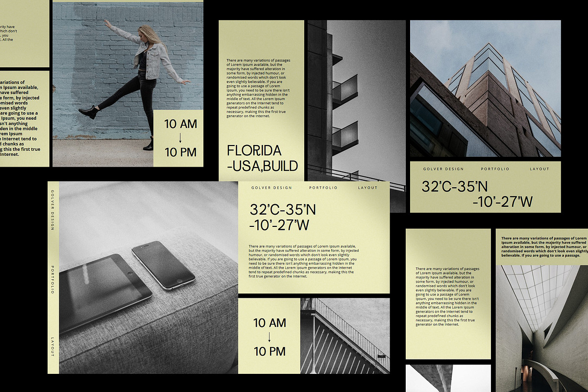 Golver Presentation Template preview 6