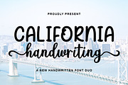 California Handwriting Font Duo, a Script Font by Rotterlab Studio (Thumbnail 1 of 7)