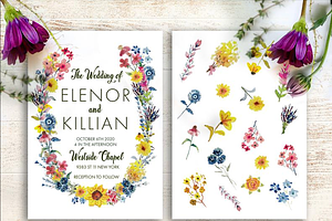 Spring Wedding Invitations