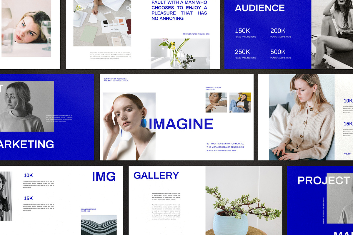 Imagine Brand - PowerPoint, a Presentation Template by Twntysix (Photo 1 of 8)