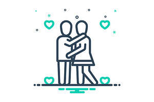 Romantic Amorous Mix Icon