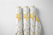 Christmas Star Seamless Pattern, a Decorative Illustration by Pati Charm Studio (Thumbnail 6 of 7)