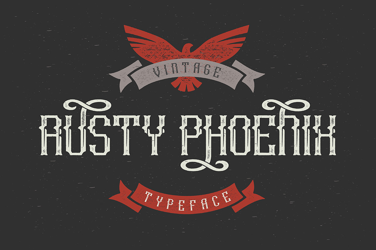 Rusty Phoenix Typeface