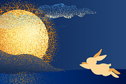 Mid-Autumn Festival Illustration, a Seasonal Illustration by Valenty (Thumbnail 2 of 3)