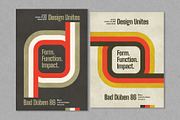 Swiss Style Poster Bundle, a Flyer Template by Black Cat Studio (Thumbnail 4 of 8)