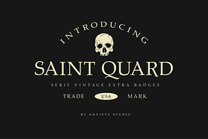 Saint Quard - Extra Logo