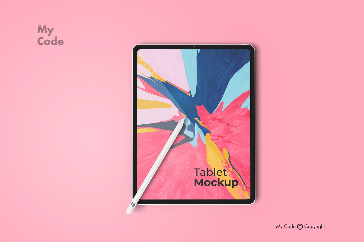 Stylish iPad Mockup, an iPad Mockup by My Code Std (Photo 5 of 9)
