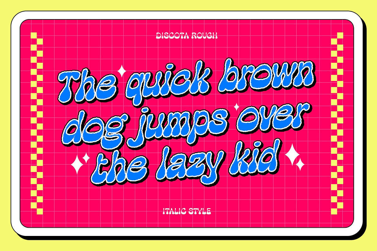 Discota Rough, a Sans Serif Font by Craft Supply Co. (Photo 3 of 8)