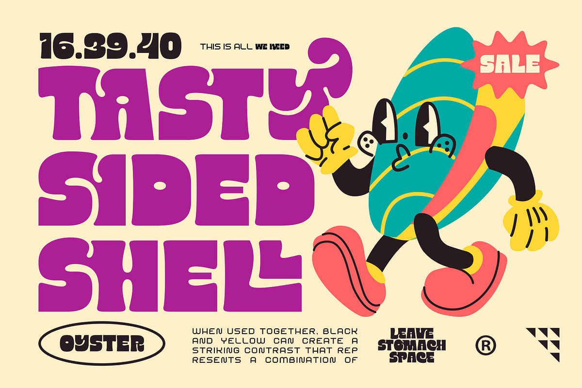 Kroogy Mice Typeface, a Sans Serif Font by alit design (Photo 7 of 21)