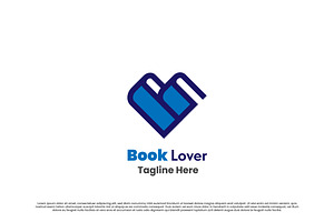 Book Club Logo Design Illustration, a Branding & Logo Template by Morvana Crew